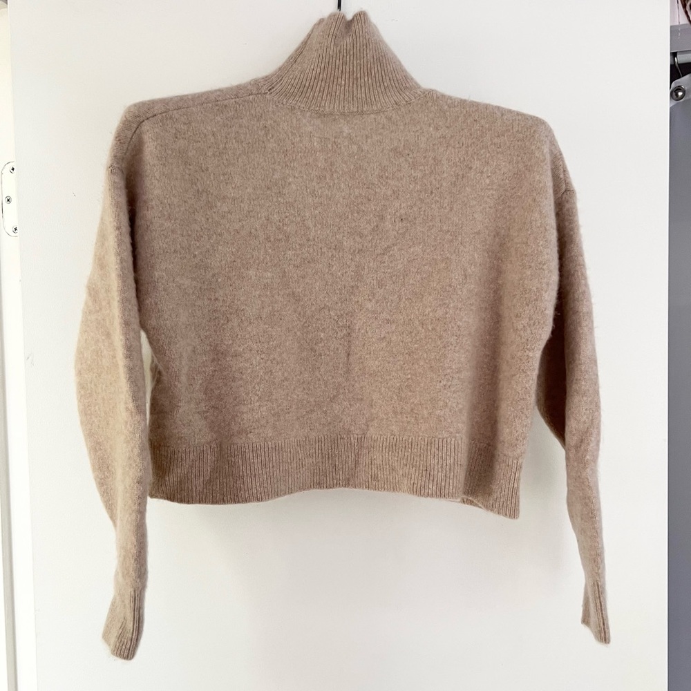 The Group by Babaton Beige Cashmere Sweater